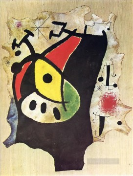 Mujer en la noche Joan Miró Pinturas al óleo